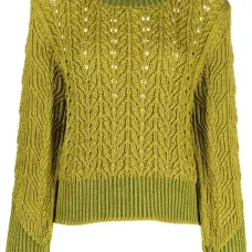 Джемпер фактурной вязки