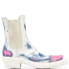 Ботинки с принтом