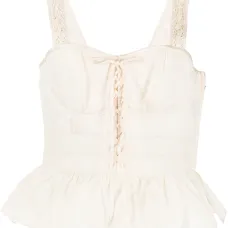 Блузка с баской