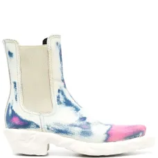 Ботинки с эффектом потертости