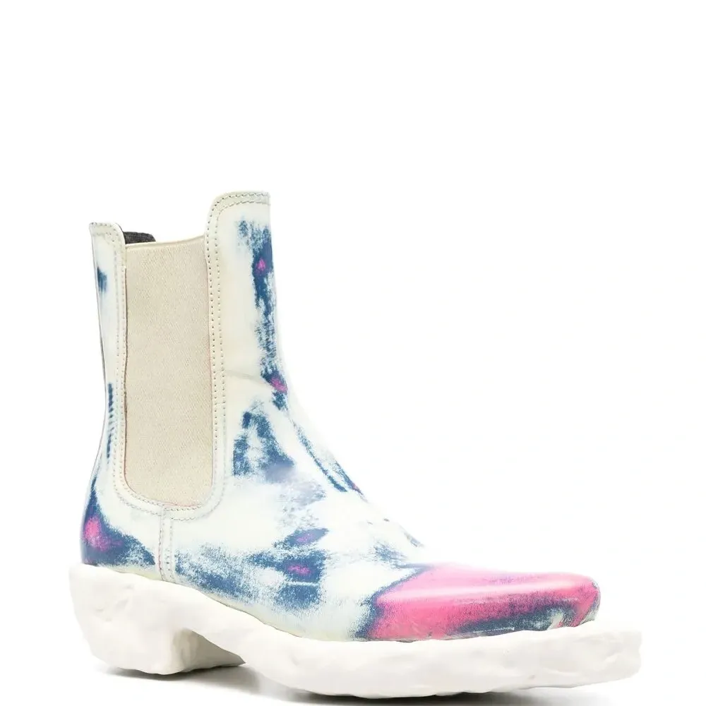 Ботинки с эффектом потертости Ботинки с эффектом потертости