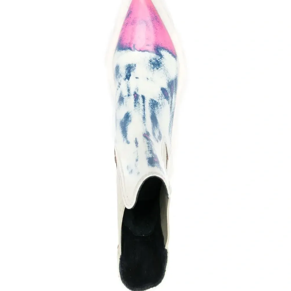 Ботинки с эффектом потертости Ботинки с эффектом потертости