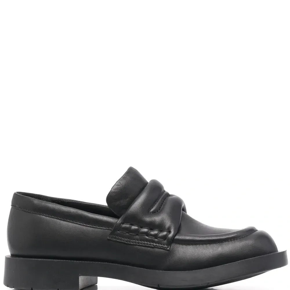 лоферы с закругленным носком