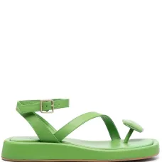 Сандалии с открытым носком и пряжкой