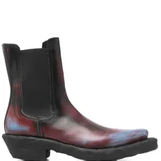 Ботинки с эластичными вставками