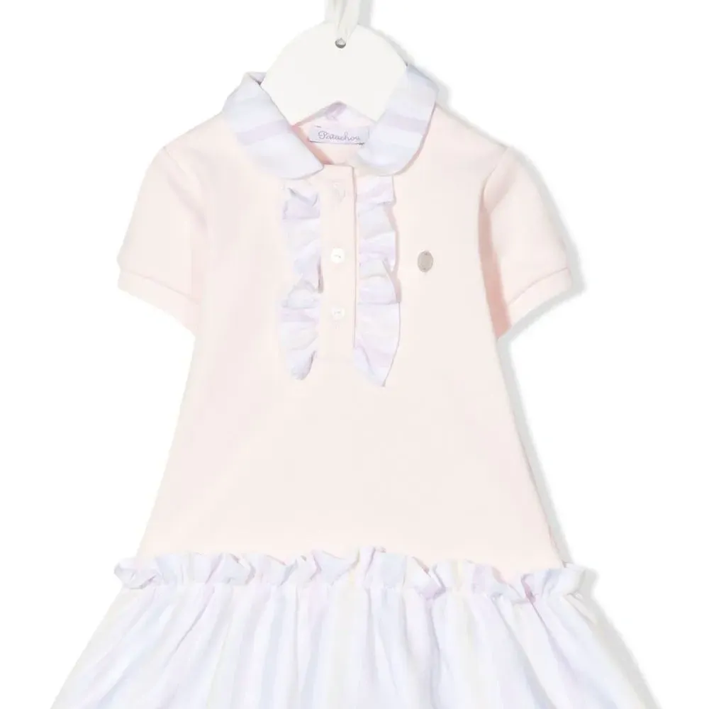 Платье с оборками