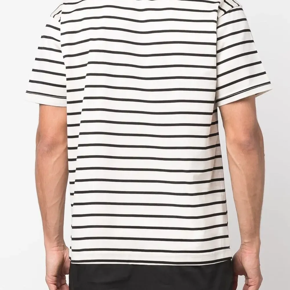 Многослойная футболка в полоску