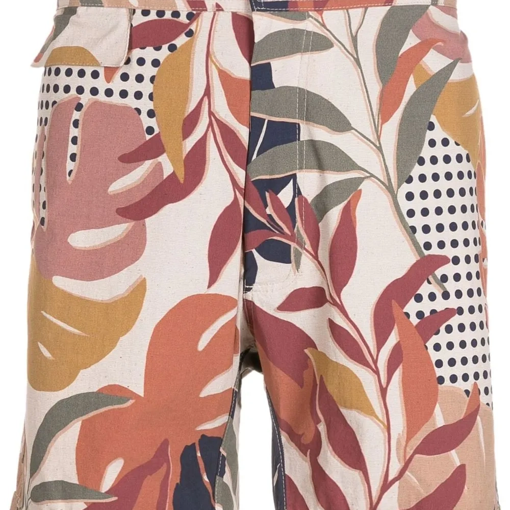 Плавки-шорты с принтом