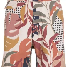 Плавки-шорты с принтом