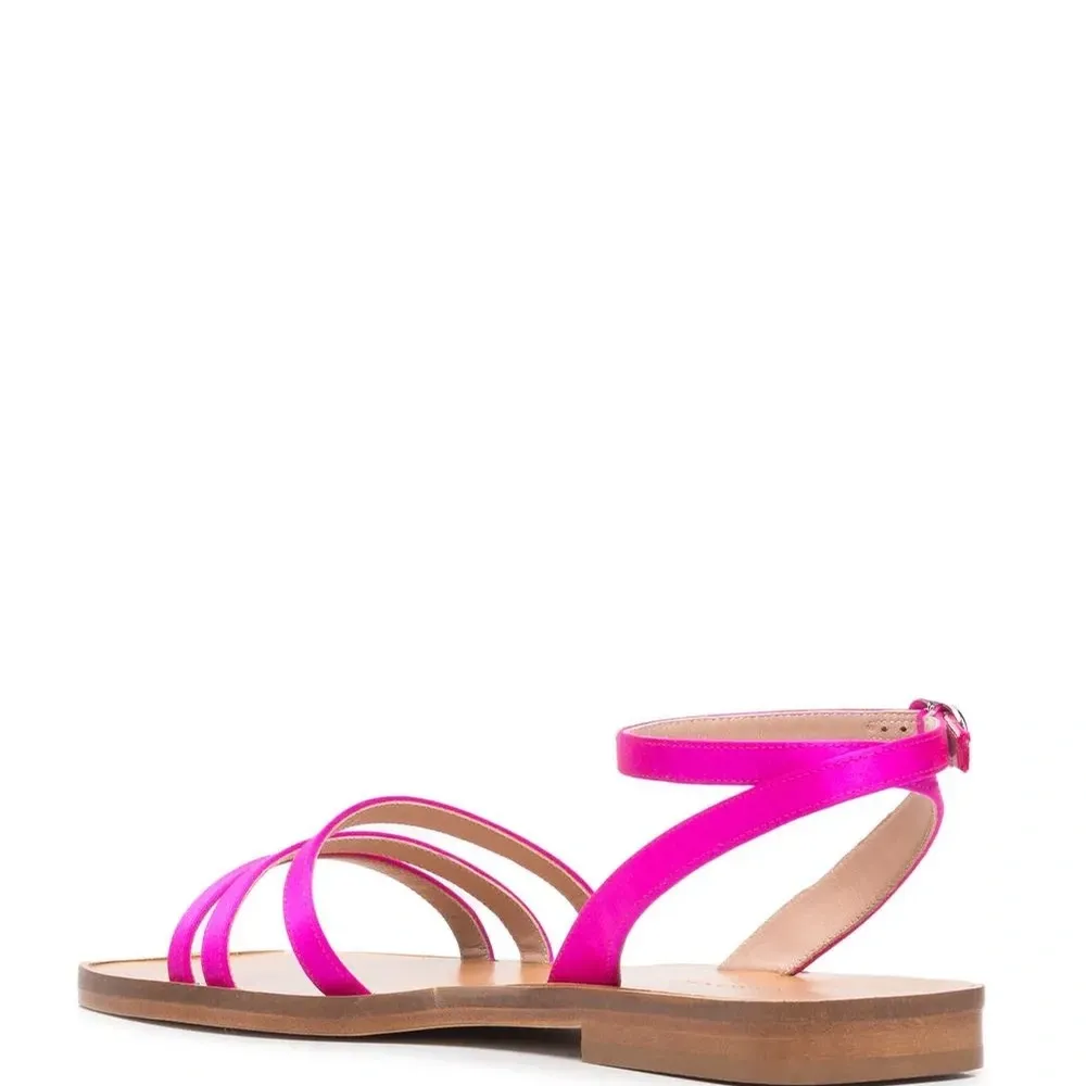 Шелковые сандалии Sarah