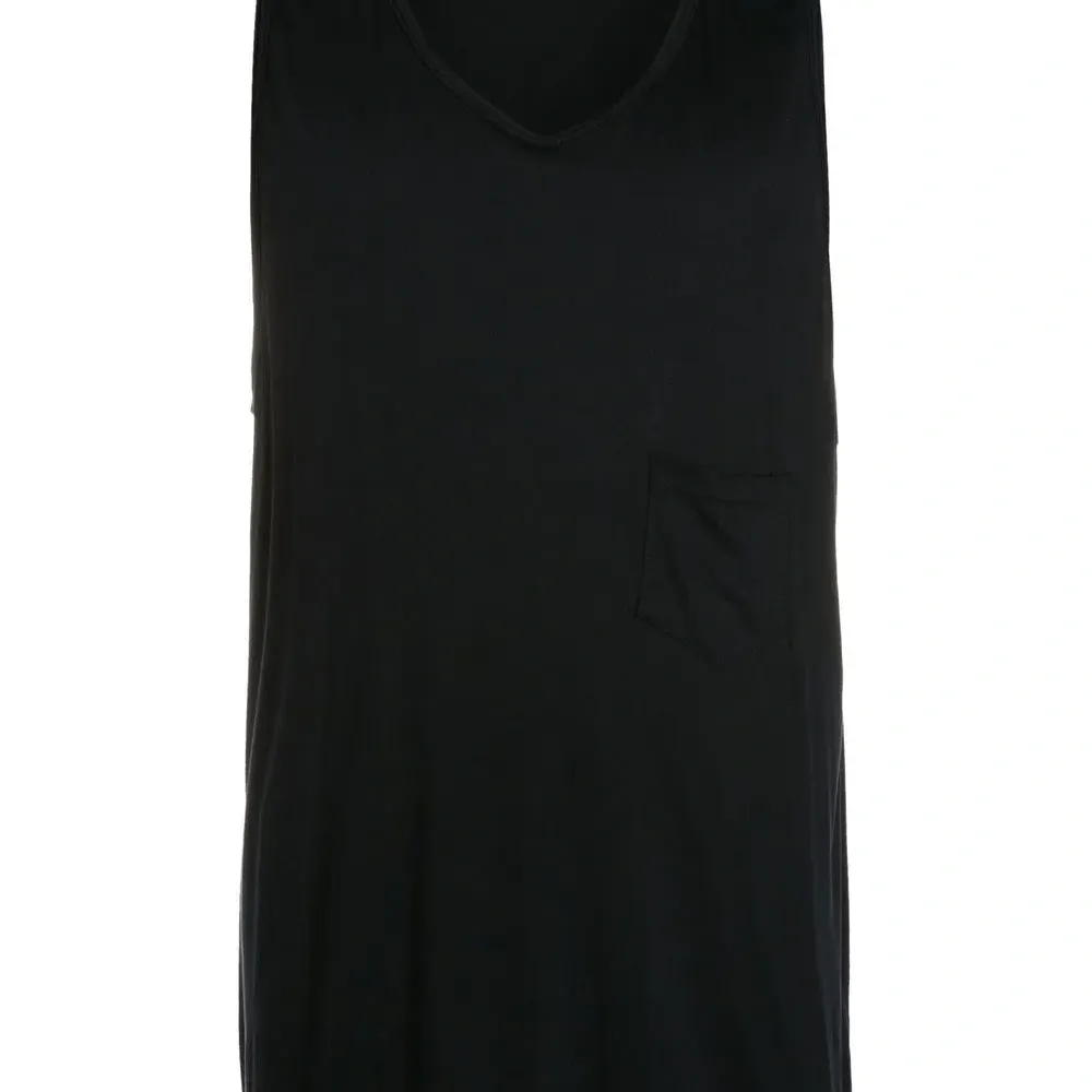 Топ с накладным карманом