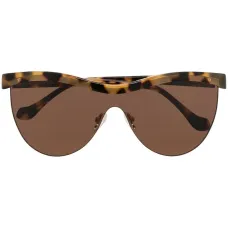 Солнцезащитные очки в круглой оправе