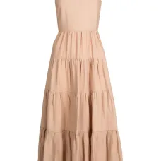 Ярусное платье макси Kobe