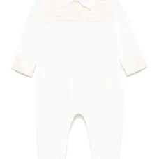 Пижама с отделкой в полоску