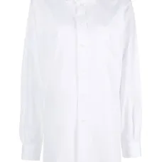 Удлиненная поплиновая рубашка