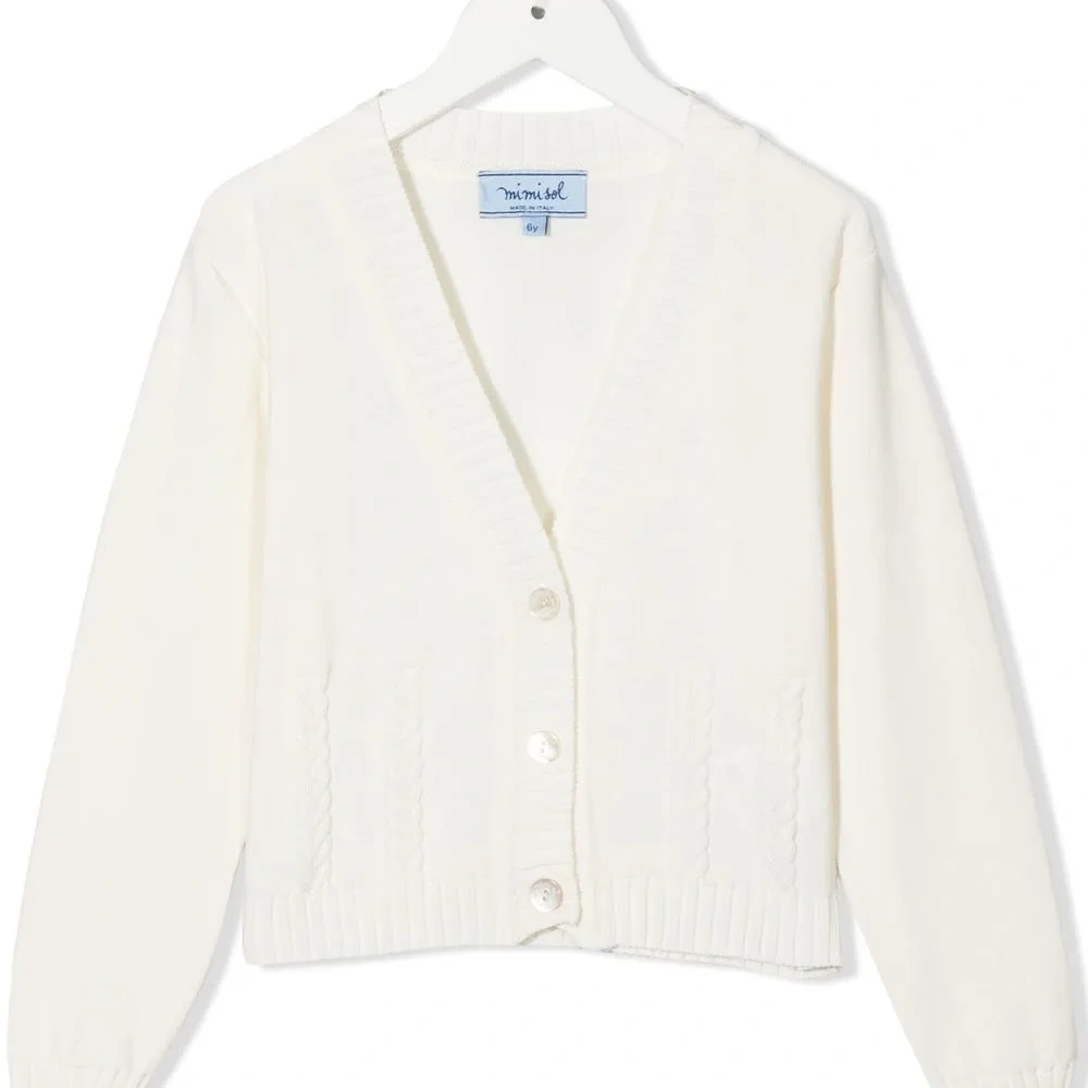 Кардиган фактурной вязки