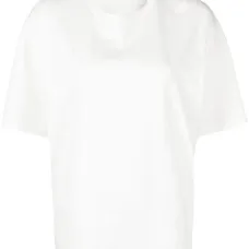 Футболка с приспущенными плечами