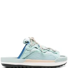 Шлепанцы со шнуровкой