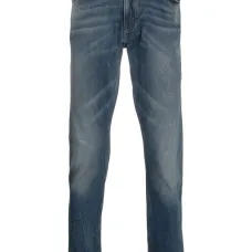 Джинсы скинни с эффектом потертости Джинсы скинни с эффектом потертости