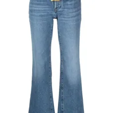 Укороченные джинсы bootcut