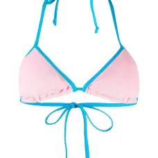 Лиф бикини с контрастной отделкой