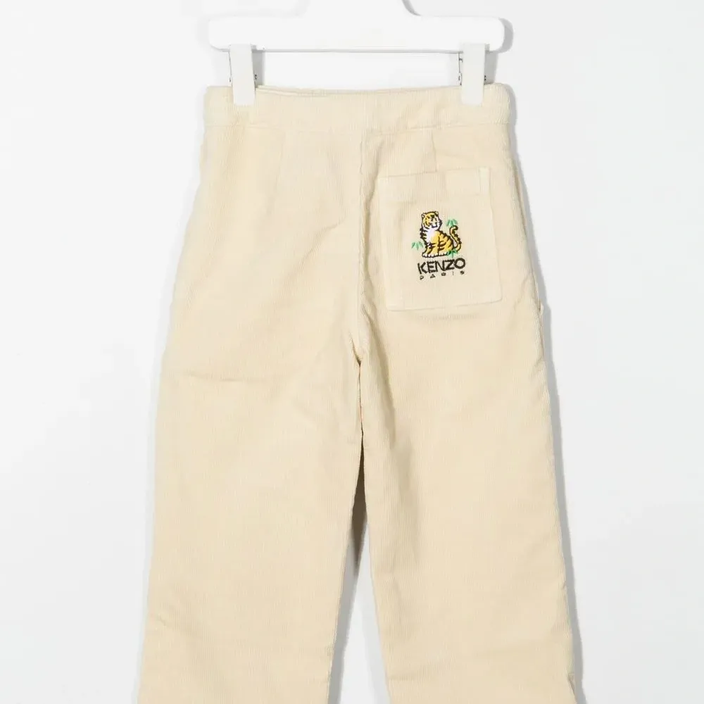 Вельветовые брюки прямого кроя