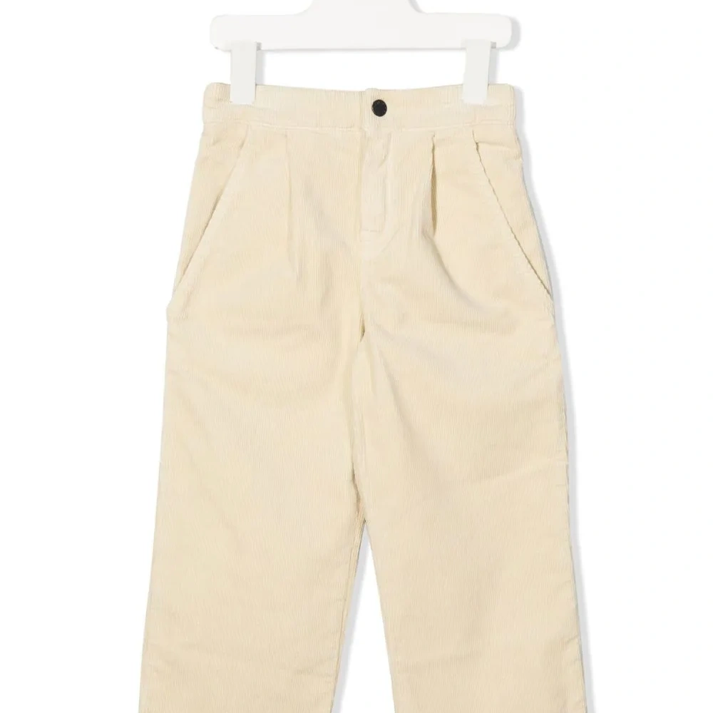 Вельветовые брюки прямого кроя