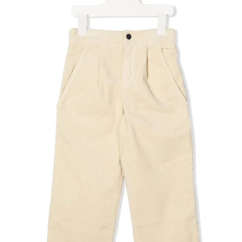 Вельветовые брюки прямого кроя