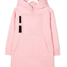 Платье-худи с длинными рукавами