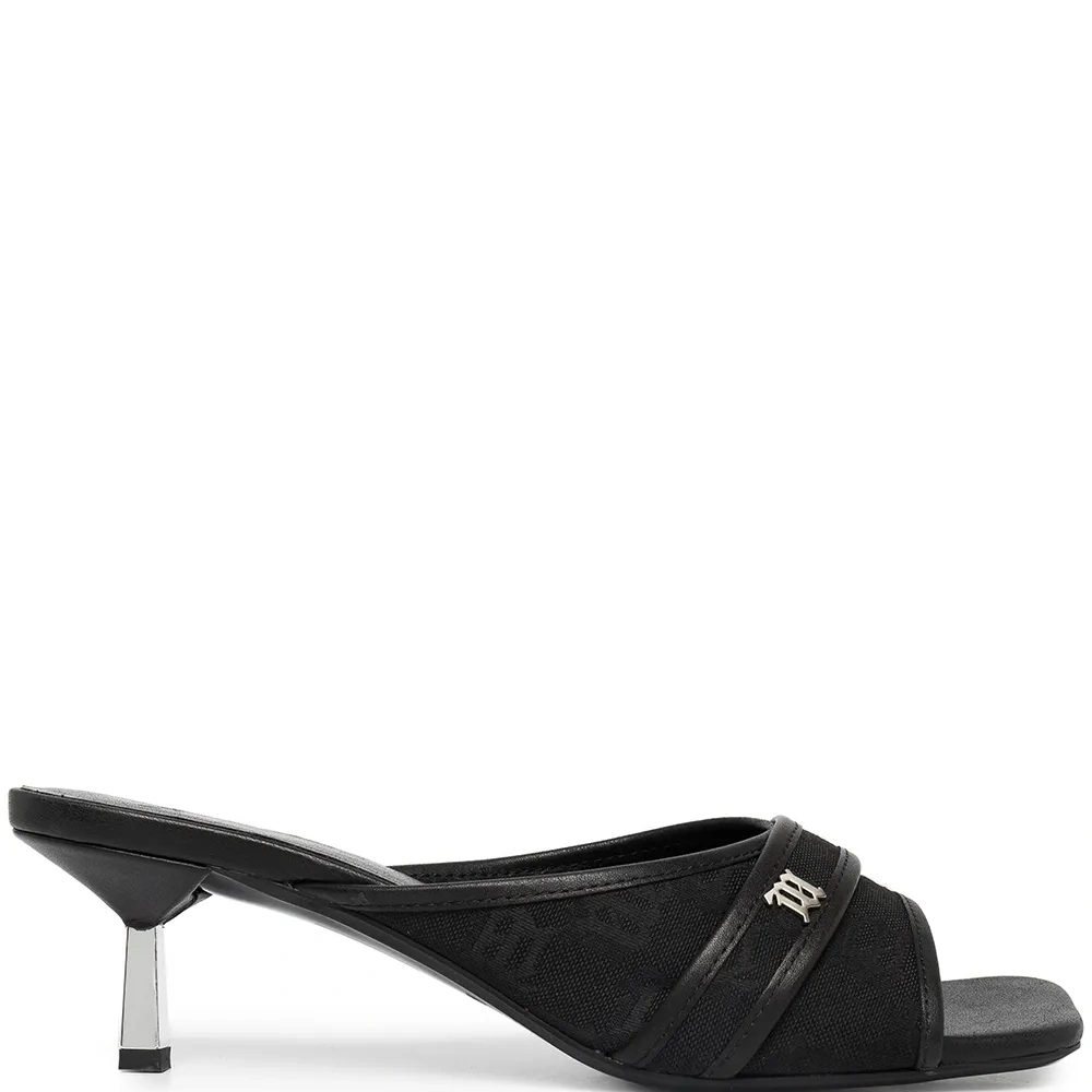 Мюли Sasha 30 с монограммой