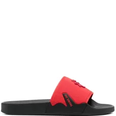 Шлепанцы с тисненым логотипом