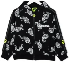 Худи на молнии с графичным принтом