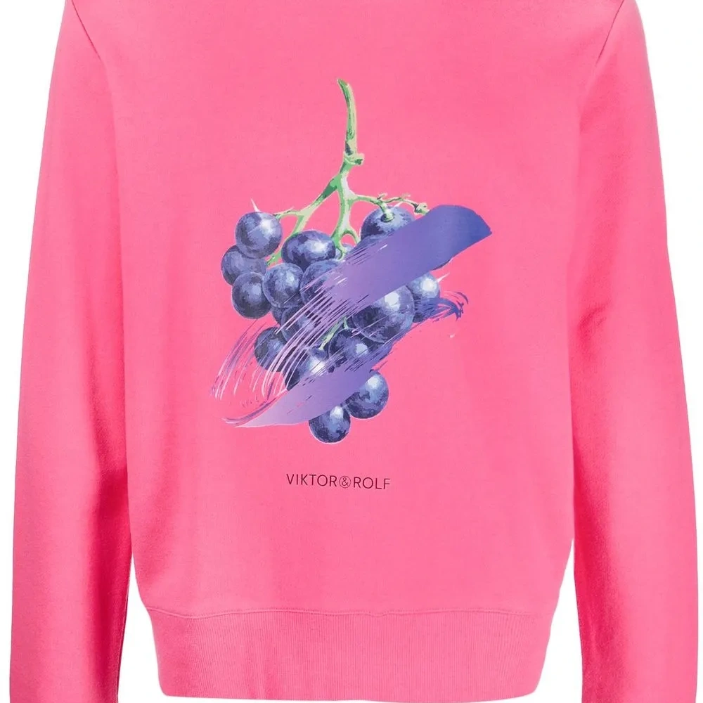 Толстовка с графичным принтом