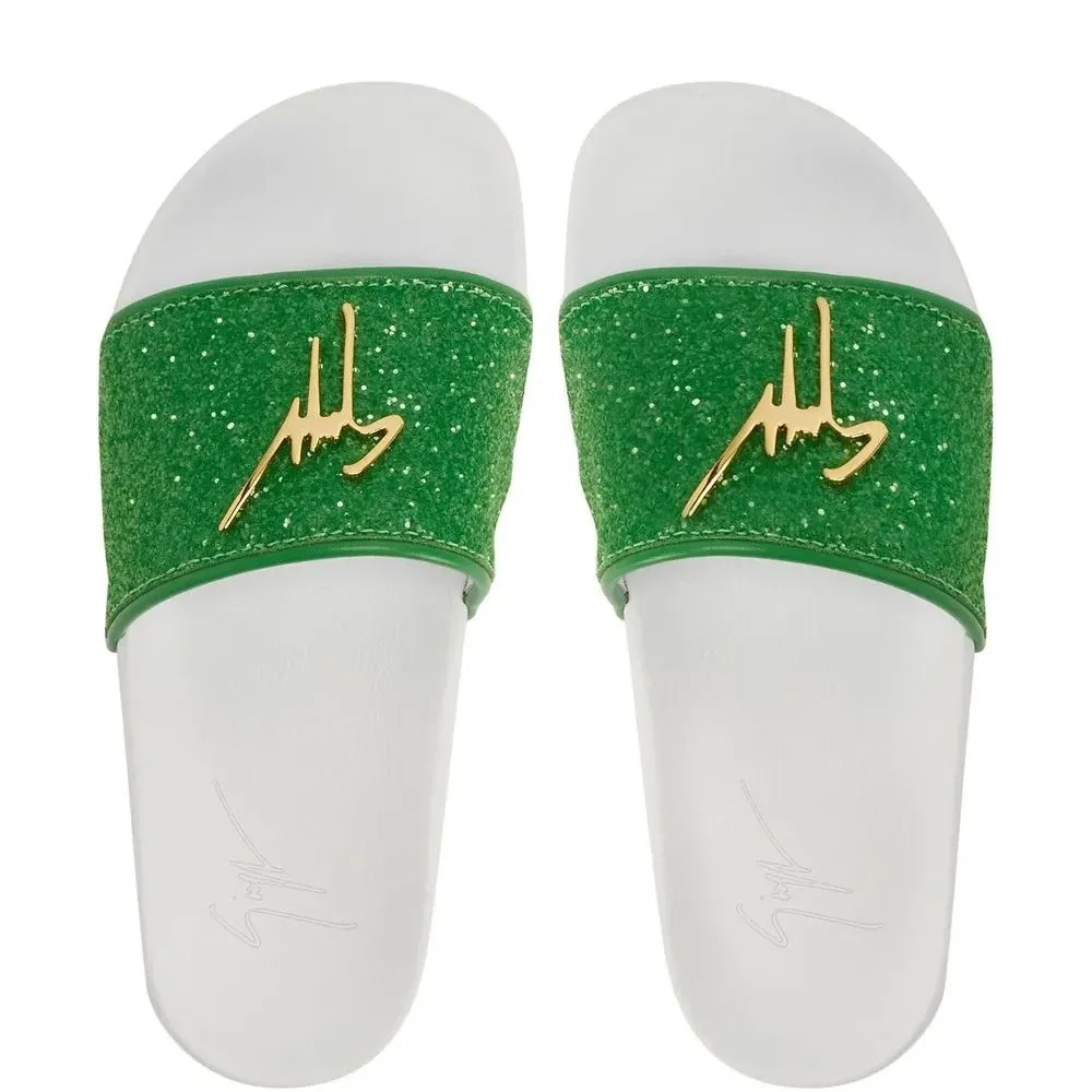 Шлепанцы Brett с блестками