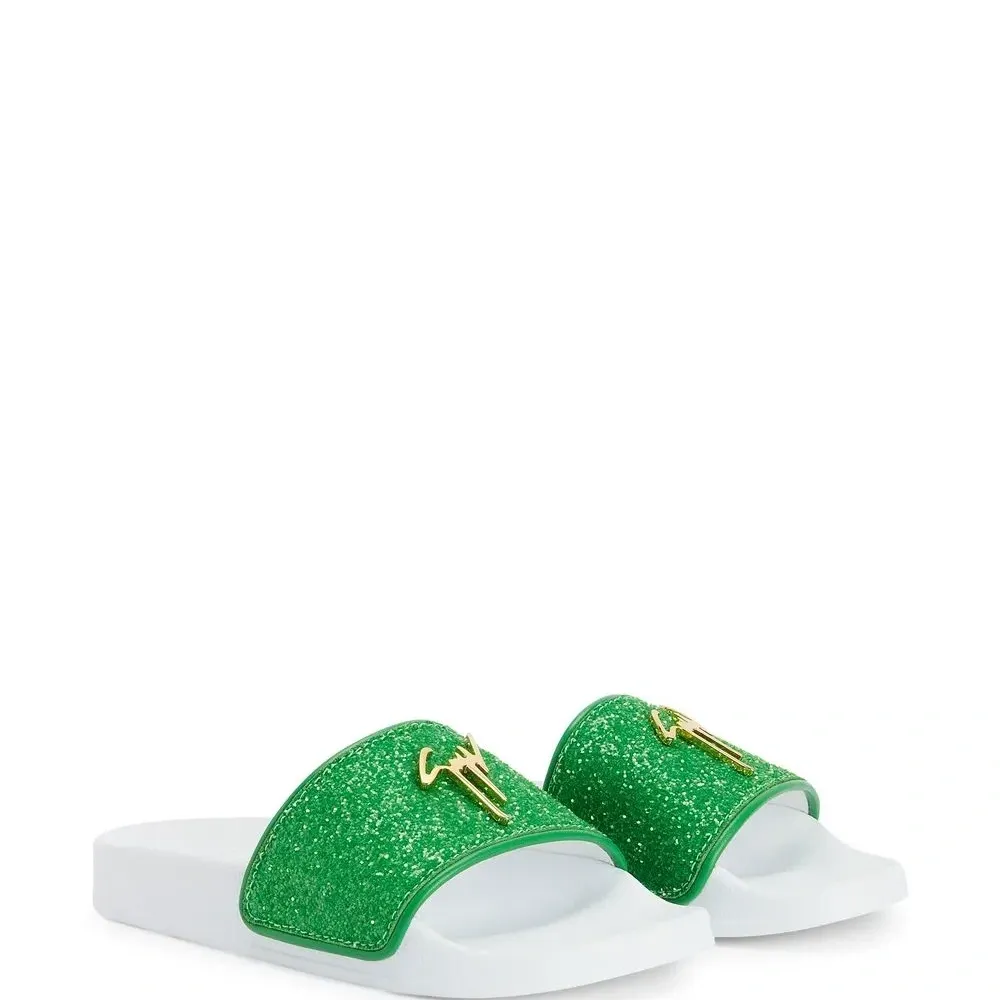 Шлепанцы Brett с блестками