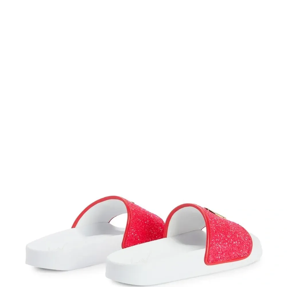 шлепанцы Brett с блестками