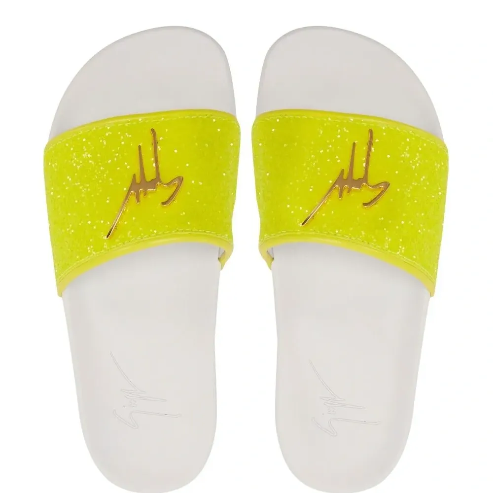 Шлепанцы Brett с блестками