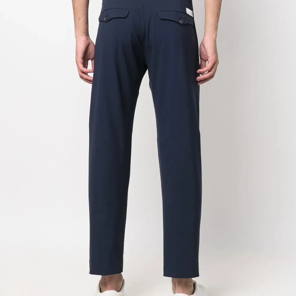 Брюки прямого кроя из смесовой шерсти