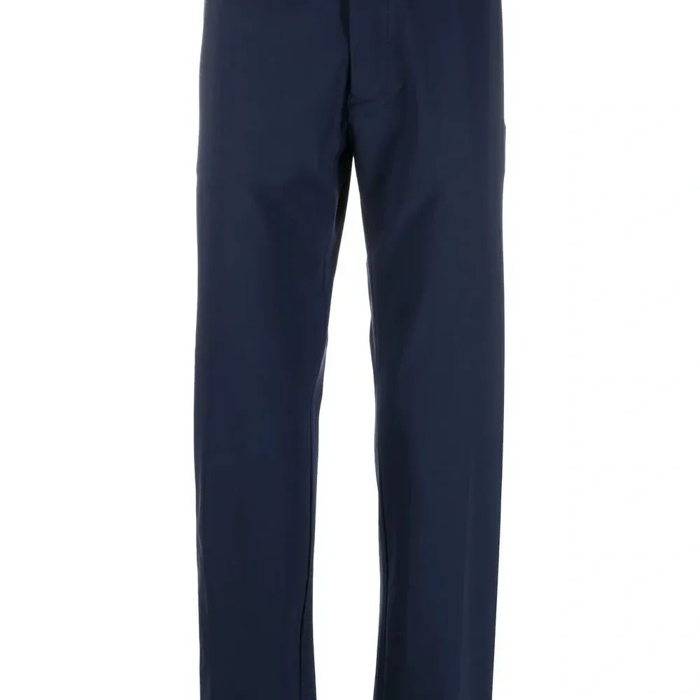 Брюки прямого кроя из смесовой шерсти