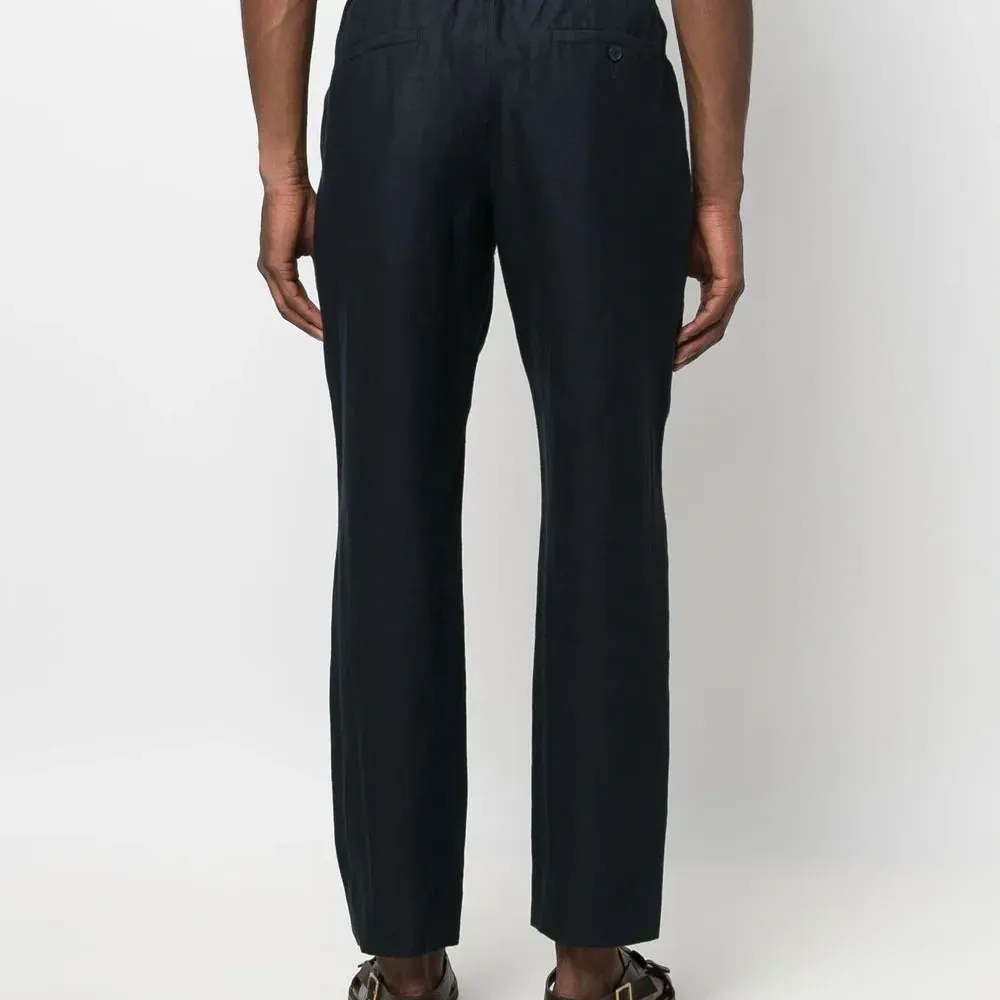 Брюки прямого кроя с кулиской