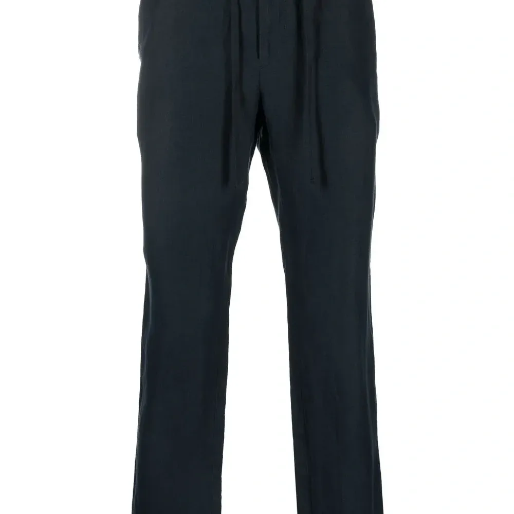 Брюки прямого кроя с кулиской