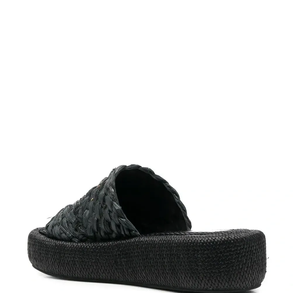 Соломенные сандалии Ajoe