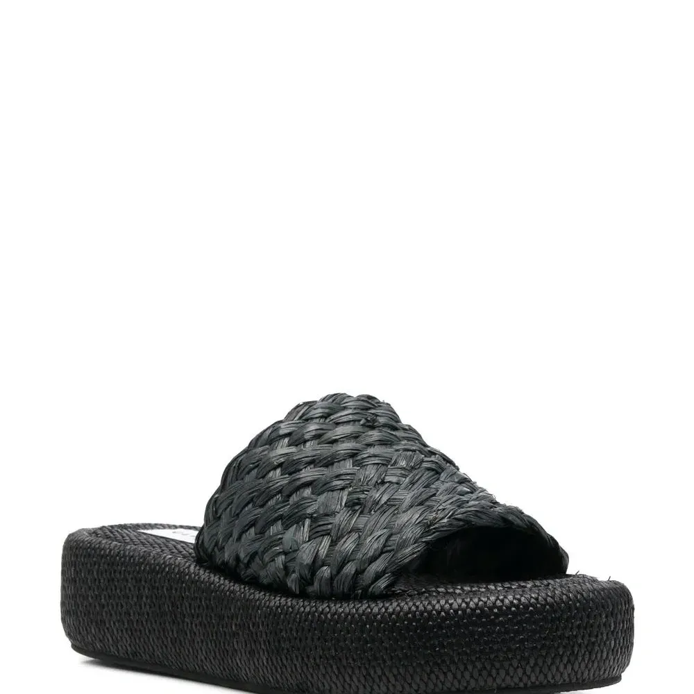 Соломенные сандалии Ajoe