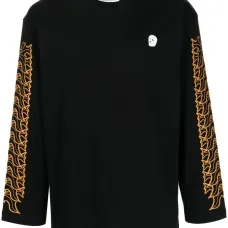 Футболка с длинными рукавами и графичным принтом Футболка с длинными рукавами и графичным принтом