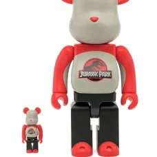 Набор фигурок Be@rbrick Jurassic Park 100% + 400%