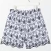 Шорты с цветочной вышивкой