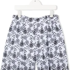 Шорты с цветочной вышивкой Шорты с цветочной вышивкой