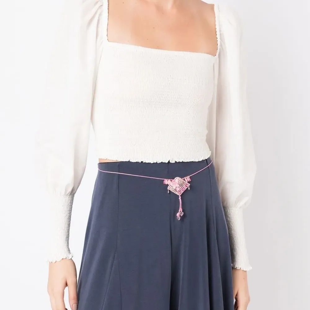 Подвеска с бисером