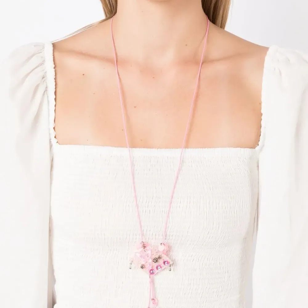 Подвеска с бисером