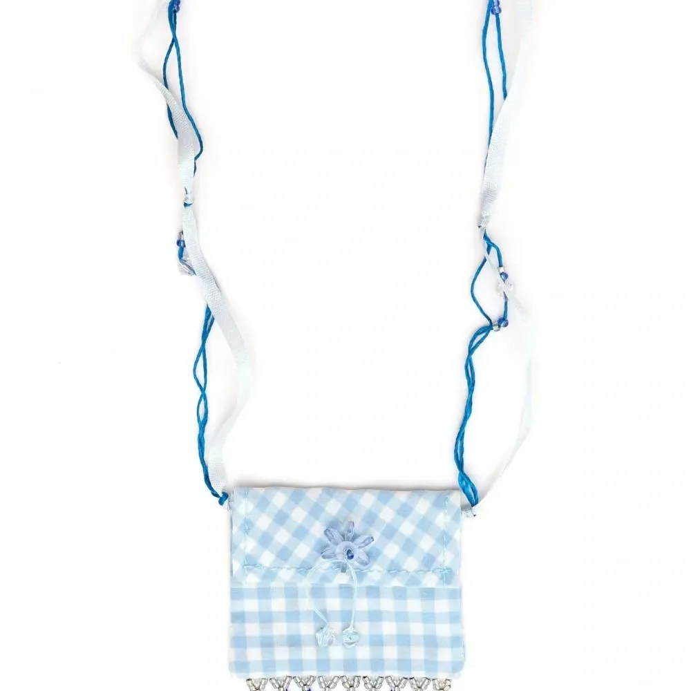 Колье с бисером